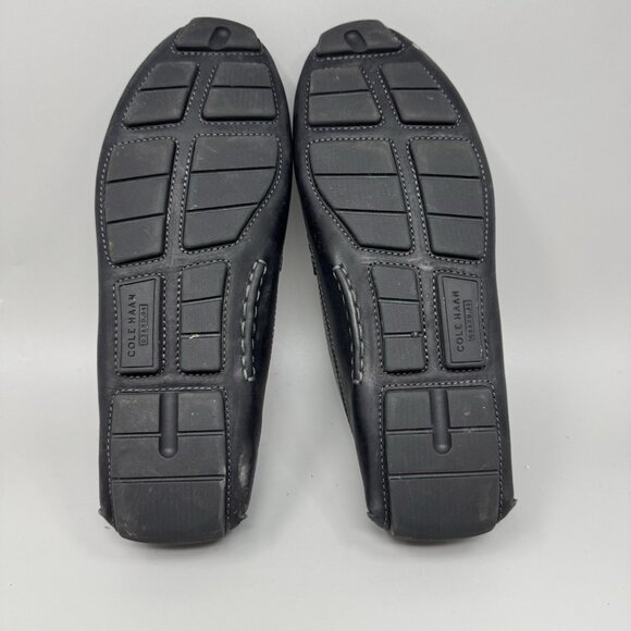 Cole Haan Men\'s  Black Silver Horsebit Moccasin Loafer Shoes Sz 9.5M #C24714 main image 6
